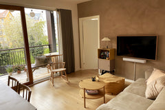 Oplev København i denne centralt beliggende bolig.<br />Lejlighed er nybygget, s Copenhagen, Denmark Skøn central lejlighed med stor altan og parkering Entire condo vacation rental 620289590896832781