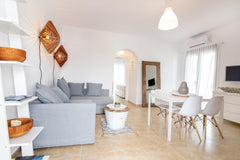 Newly built 1st floor modern apartment (48sqm,stair access) 100 meters from the   IKIES TINOS B Entire rental unit vacation rental 37361899