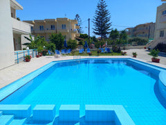 Located in Agia Marina, only 250 meters from the sandy beach, Litinas Apartment  Chania, Greece Litinas Apt with pool & balcony with garden view Entire rental unit vacation rental 33602841