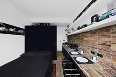 The adventure of the Black & White mini-loft was born from the desire to travel  Brussels, Belgium Fully equipped mini loft in the heart of Ixelles Entire rental unit vacation rental 53745050