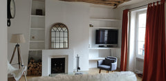 Cosy appartment with one bedroom, kitchen, bathroom with bathtub, cheminee ... 5 Paris, France A parisian nest in Montmartre Entire rental unit vacation rental 12820196