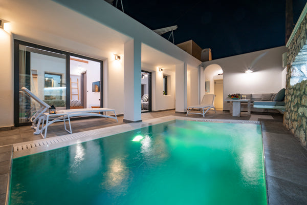 Aurum Eco Villa is a brand new private house of 67 square meters that sits on a  Mesaria, Greece Aurum Eco Villa Entire home vacation rental 19335133
