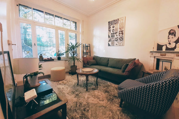 Ground floor flat in a typical Brussels bourgeoise house of 1914 (belle époque s Brussels, Belgium Belle-Epoque Appartement close to EU, NATO & RTBF Entire rental unit vacation rental 36763802