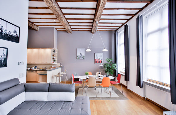 In the historic center, in the famous Saint Jacques, completely renovated apartm Saint-Gilles, Belgium Long termes loc! cosy and bright@brusselsheart Entire rental unit vacation rental 6788954