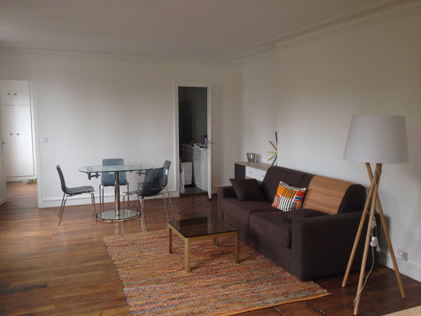 A large bright renovated loft with a separated bedroom (up to 4 dormitories / 60 Paris, France A LARGE FLAT ON THE CANAL IN PARIS Entire rental unit vacation rental 2767587
