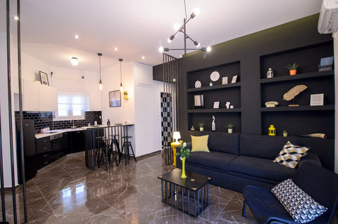 A just renovated private appartment with 2 bedrooms and a living room with a dou Athens, Attica, Greece Athens City center with great balcony NETFLIX TV Entire rental unit vacation rental 26543291