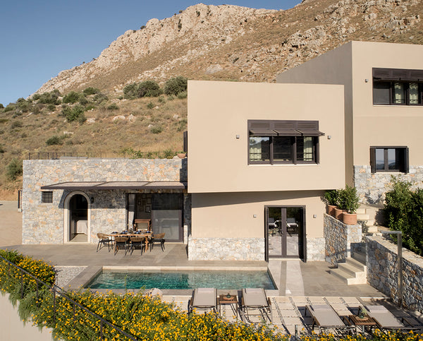 A luxurious retreat, blending into the dramatic sea view landscape, this is a se Greece Askianos Luxury Villa I, an Iconic Sanctuary Entire villa vacation rental 51244019