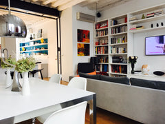 Our apartment is a former sewing workshop in an 18th century building in the hea Paris, France Design flat near Montorgueil (65m2) Entire rental unit vacation rental 449093