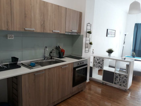 A cosy , sunshine and newly renovated studio on the 3rd floor, 80 meters from me Greece Cosy and Sunshine Studio in the Center of Athens Entire rental unit vacation rental 33706359