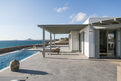 Beach Street No.1 is a newly built villa located across the road from Mikri Vigl Naxos, Greece Beach Street No.1 Mikri Vigla Entire villa vacation rental 50505209