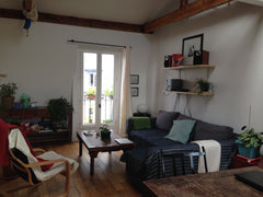 Bienvenus chez nous :) <br /><br />85m2 typique parisien sous toit, très belle l Paris, France Room with balcony in beautiful Parisian flat Private room in rental unit vacation rental 20025891