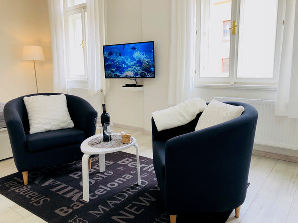 New, light and cozy apartment is awaiting you in Prague. It is perfectly located Prague, Czechia Light and Cozy Studio in Prague city center Entire rental unit vacation rental 26458040