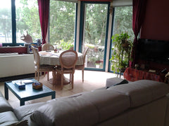 Bright apartment facing South with beautiful view on the canal from Brussels and Anderlecht, Belgium La Péniche Private room in guesthouse vacation rental 7752058
