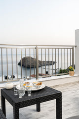 Michalis sea view apartment is ideal to accommodate a family up to 3 persons. On  Michalis sea view apartment Entire rental unit vacation rental 52606791