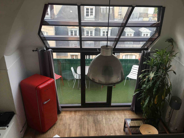 Our cool and comfortable 2 bedrooms apartment with a view and terrace on Eiffel  Paris, France charming loft under the roof Entire loft vacation rental 6787890