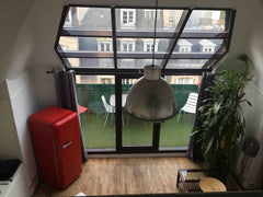 Our cool and comfortable 2 bedrooms apartment with a view and terrace on Eiffel  Paris, France charming loft under the roof Entire loft vacation rental 6787890