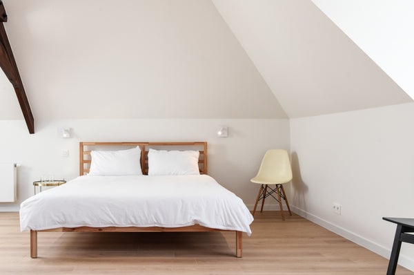 Large spacious and bright room located on the second and last floor of a beautif  Complete floor in a quiet renovated house Private room in home vacation rental 53268353