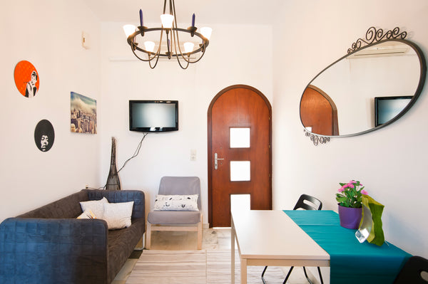 Shiny, completely private & recently renovated fully equipped 2 bedroom flat, 2  Heraklion, Greece Comfy Apartment 5 minutes from the beach. Entire rental unit vacation rental 5171267