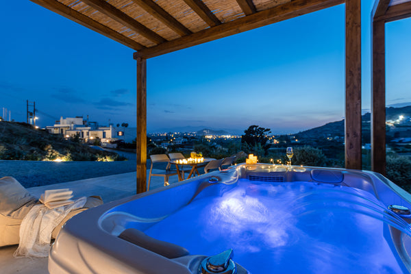 Dionysus is a new luxurious apartment of 60sqm , on the ground floor of a newly  Naxos, Greece Naxos Pantheon- Dionysus Luxury Suite with jacuzzi Entire rental unit vacation rental 644985246472261176