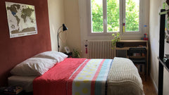 Bonjour,<br /><br />Je loue la 2e chambre de mon appartement.<br />Je vis donc d  Chambre dans appart chaleureux Private room in rental unit vacation rental 22431666