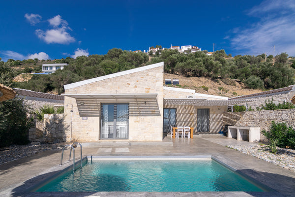 Magnificent two bedroom villa with extraordinary view to the mysterious Libyan S Rethimnon, Greece Pyrgos villa 2 ,sea view,pool,South Crete,Plakias Entire villa vacation rental 11613711
