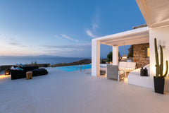 This contemporary unique villa with private infinity pool with panoramic Aegean  London, United Kingdom Villa Sandra Maria. Waterfront Luxury Villa Entire villa vacation rental 5741230