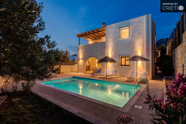 The holiday Villa is a detached property, beautifully decorated, located on the  Chania, Greece Holiday villa with PRVT Pool in Makrigialos, Crete Entire home vacation rental 17540075