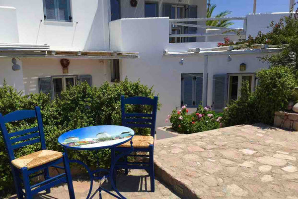 Lower ground floor or a 2 floors house is situated just before the nicest 2 beac  Milos Retreat lower ground floor Cycladic home vacation rental 49501129