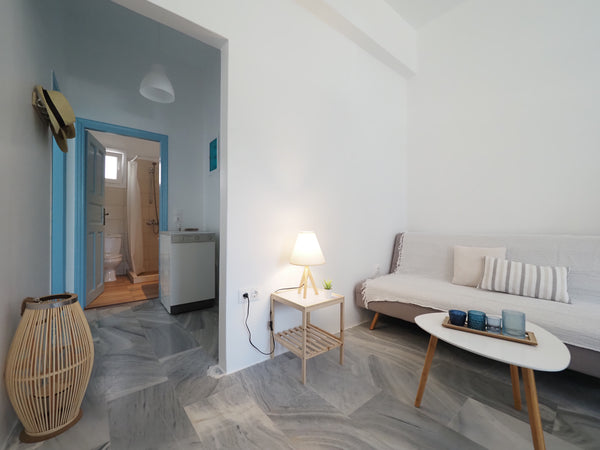 Agalia house is a completely renovated apartment with a surface of 50sqm. There  Tinos, Greece Agalia House, In Agali Bay. 2' walk to the beach. Entire condo vacation rental 43869037