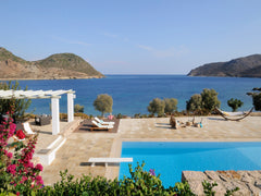 Aora house sleeps 2 people. This studio has a double built bedroom with sea view Patmos, Greece Aora House of Onar Patmos Entire home vacation rental 5890656