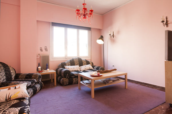 It is a very large apartment 110sqm in the area of Pagkrati<br />perfect for fam Kallithea, Greece Urban home Entire rental unit vacation rental 10204599