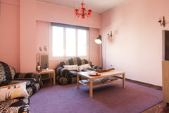 It is a very large apartment 110sqm in the area of Pagkrati<br />perfect for fam Kallithea, Greece Urban home Entire rental unit vacation rental 10204599