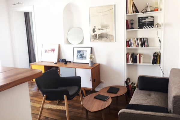 Two room apartment, 35 m2 with balcony, very nice and luminious. Located in the  Paris, France Charming flat East Marais with balcony Entire rental unit vacation rental 29408782