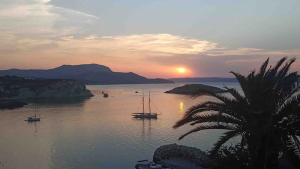 Perched on the side of the small hill of Almyrida, overlooking its Bay, stand th Chania, Greece Apt No 1 with superb sea views Entire rental unit vacation rental 543384