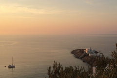 A traditional Sifnos house with a large veranda to admire the stunning view.  A  Greece Bea's House, Chrisopigi Cycladic home vacation rental 19754916