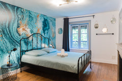 Ambiance bohème chic pour cet appartement idéalement situé à côté de la gare Par Lyon, France Le Lafayette- Bohème chic 6 pers- Part Dieu Entire rental unit vacation rental 39164116