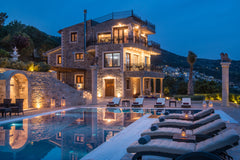 Perched atop a seaside mountain, overlooking the gorgeous Mediterranean Sea, is  Katsikia, Greece Villa Bella Mare Entire villa vacation rental 46228915