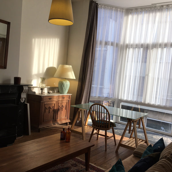 Spacious 2nd floor flat with double twin bed in bedroom, a living, fully equiped Ghent, Belgium Old Mansion with loggia in perfect location Entire rental unit vacation rental 10350818