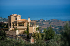 With picturesque gardens, a large private pool and stunning views of the Agia Pe  Villa Nikos Entire villa vacation rental 686061329194017469