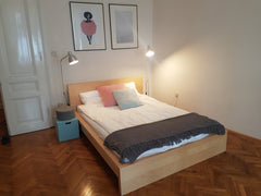 Cozy and quiet room with double bed located in Neubau, a trendy area in Vienna.  Vienna, Austria Quiet and cozy bedroom in the heart of Vienna Private room in rental unit vacation rental 21075129