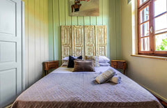 Second Floor bedroom in one of the most historical and emblematic buildings of t Singapore Rethymnon Architectural Charm-Irini's Private Room Private room in home vacation rental 51382578