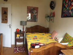 Dans un appartement chaleureux et au calme, chambre bien équipée pour 2 personne Paris, France GRANDE CHAMBRE DANS UN APPARTEMENT COSY BIEN SITUÉ Private room in condo vacation rental 29580198