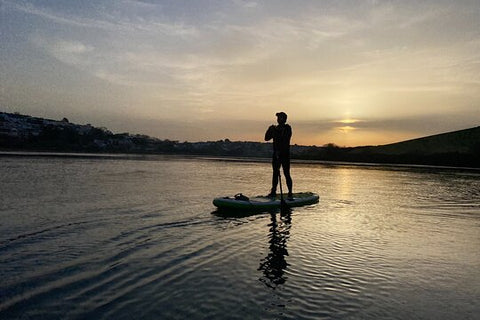 Private Stand Up Paddle Tour on the River Gannel  Private Tours and Travel Guide Europe London CITY Newquay Destination Tour Europe London CITY Newquay