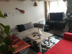 Bonjour, nous hébergeons ponctuellement des personnes dans notre salon. Il y'a é Île-de-France, France Salon confortable dans duplex avec terrasse Shared room in rental unit vacation rental 30576510