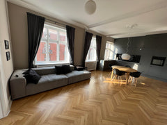 Eksklusiv rummelig nyrenoveret lejlighed på over 100 m2. <br /><br />Lejligheden Copenhagen, Denmark Stor lys lejlighed i hjertet af Østerbro Entire condo vacation rental 588766053668620143
