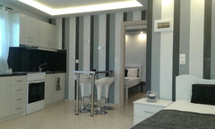 The apartment is new!!!<br />We make it this year and is very cozi!!<br />We pla Kalamaki, Greece Milos:black&white apartment Entire rental unit vacation rental 17170774