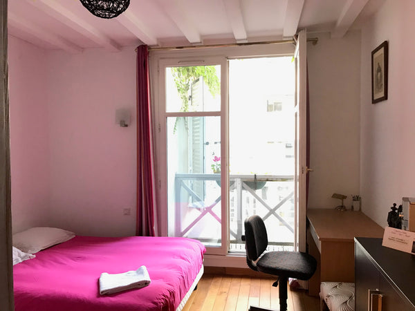 Chambre 1 personne<br /><br /><b>The space</b><br />Belle chambre avec lit doubl Paris, France Chambre single avec balcon Paris 16 Private room in home vacation rental 2910802