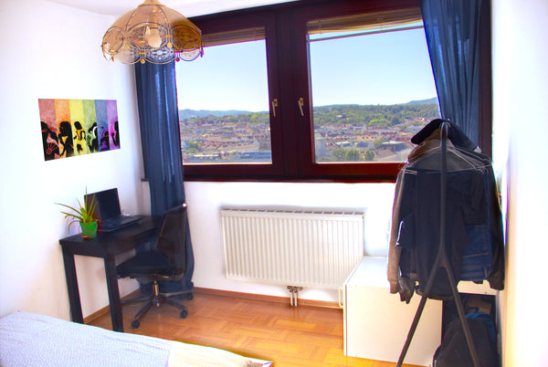 Your room in a queer and green household with a view over the entire city. <br / Vienna, Austria QUEER & GREEN household with the View Private room in rental unit vacation rental 36352693