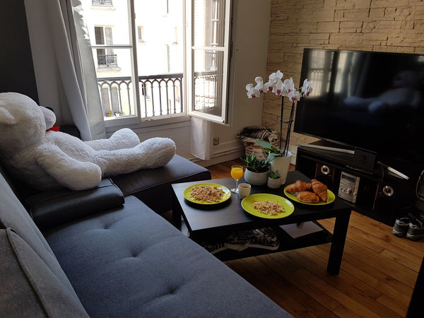 Appartement de 45m2, 4eme étage sans ascenseur. il est situé au coeur du 11ème a Paris, France Chambre privée au coeur de Paris 11ème. Private room in rental unit vacation rental 29789944