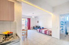 Renovated completely on August 2016.<br /><br />Three separate apartments next t Koskinou, Greece Ialysos center Cosy apartments "PISCES" Entire rental unit vacation rental 14379681